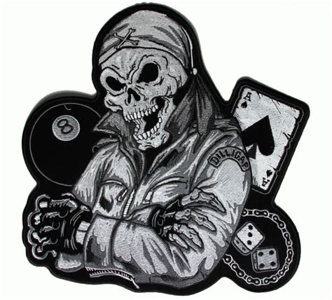 awesome biker patch designs   leather vest
