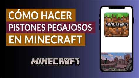 Cómo Hacer Pistones O Pistones Pegajosos En Minecraft Tutorial Para Craftear Un Pistón Youtube