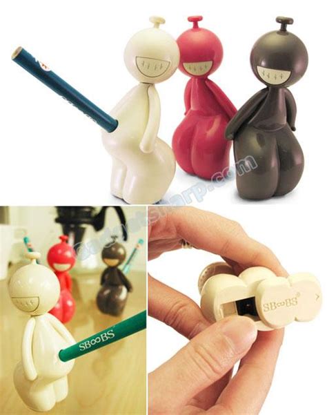 10 Creative and Funny Pencil Sharpeners