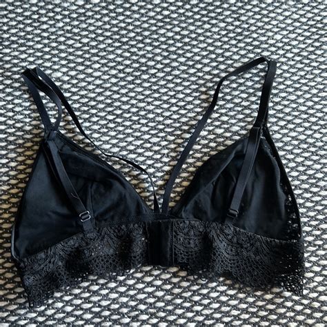 Black Lace Victorias Secret Bralette Gem