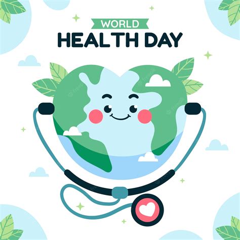 Premium Vector Flat Illustration For World Health Day Celebration