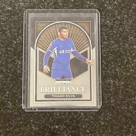 Thiago Silva Brilliance Panini Premier League Prizm Chelsea Eur