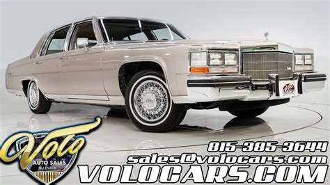 1985 Cadillac Fleetwood Brougham For Sale At Volo Auto Museu V20312