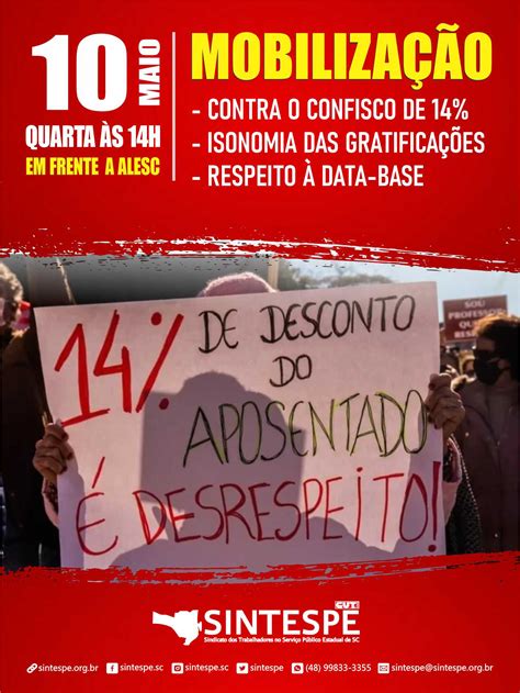 Sintespe Convoca A Categoria Para Mobiliza O S Horas Do Dia De