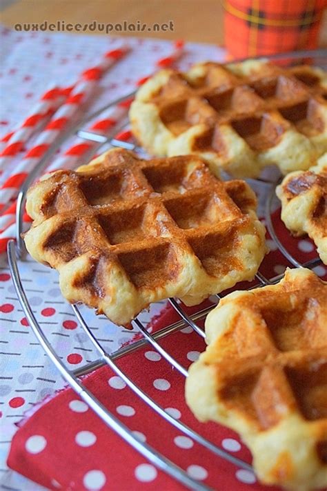 Gaufres de liège recette facile