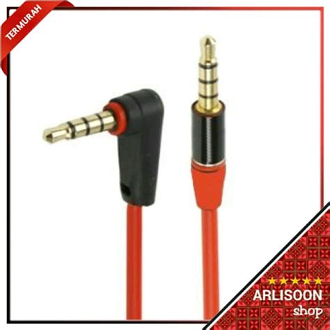 Jual Kabel Aux Mm Hifi L Jack Gold Plated Cm Di Lapak Arlisoon