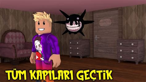 Sonunda Tüm Kapıları Geçtik Roblox Doors YouTube