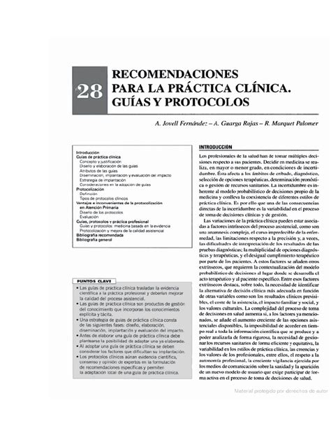 Pdf Atención Primaria 494 511 Recomendaciones Para La Práctica