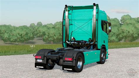 Scania R Highline Added Additional Camera For Farming Simulator