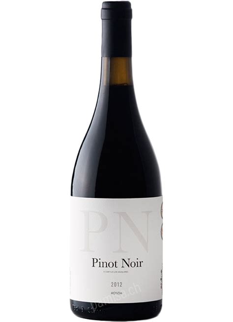 Pinot Noir Wein Aus Sierras De M Laga Cortijo Los Aguilares