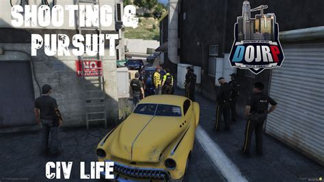 DOJRP Shooting Pursuit Ep 7 GTA5 RP YouTube