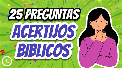 25 ACERTIJOS BIBLICOS QUIÉN SOY TEST BÍBLICO YouTube