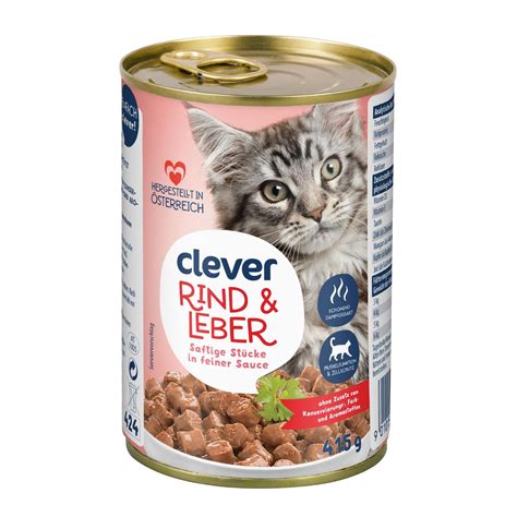 Clever Katze Rind Leber Billa Online Shop