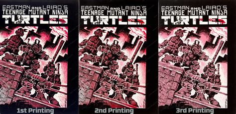 How To Tell if TMNT #1 Is a 1st, 2nd, 3rd, or Counterfeit Printing Using Only the Front Cover ...