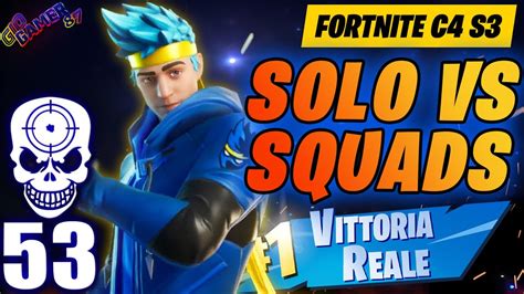 Solo Vs Squads Con La Skin Di Ninja Fortnite Capitolo Stagione