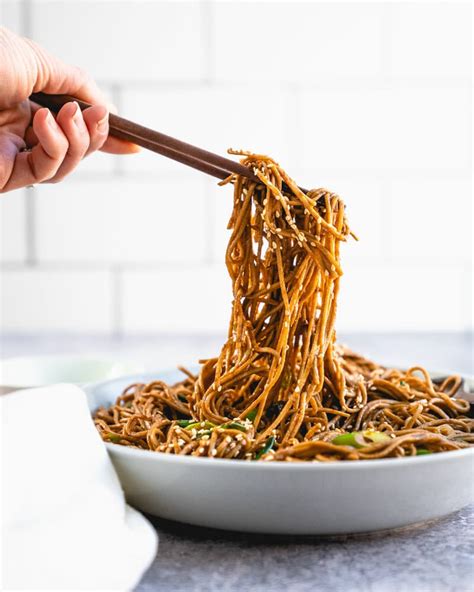 Quick Soba Noodles Nutrition Line