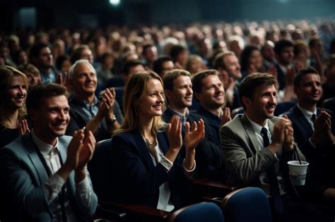 Premium Ai Image Keynote Speaker Addressing Crowd With Generative Ai