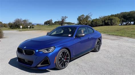 Tour The 2022 M240i In Portimao Blue 4k Youtube