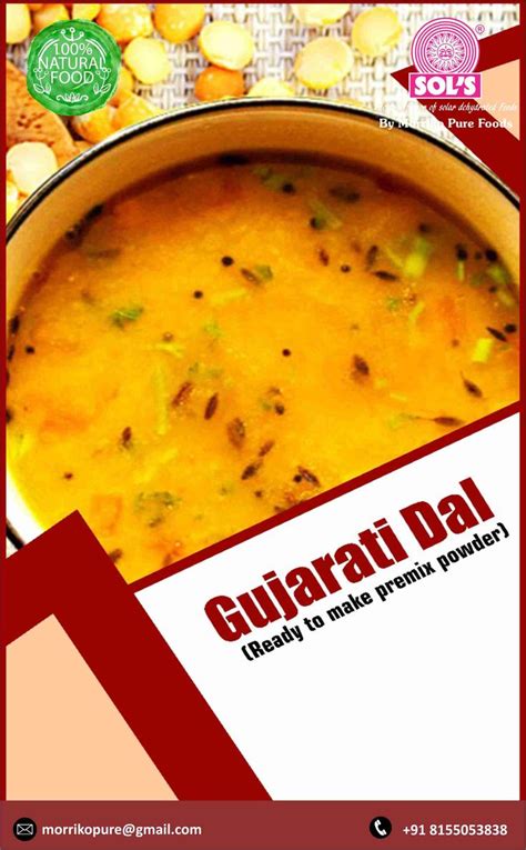 There Is Nothing Like Having A Bowl Of Hot Steaming Gujrati Dal With