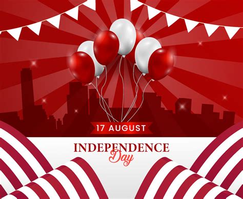 Happy Indonesia Independence Day 17 August Celebration