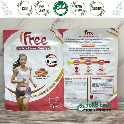 Jual Ifree Cap Lang Sachet Pereda Nyeri Haid Koyo Menstruasi Haid