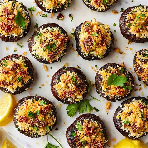 Stuffed Mushrooms Recipe Love And Lemons