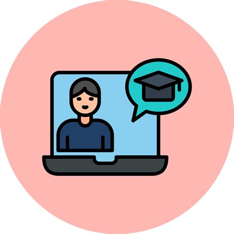 Online Learning Vector Icon 21038854 Vector Art At Vecteezy