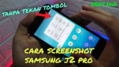 Cara Screenshot Samsung J2 Pro Tanpa Menekan Tombol YouTube