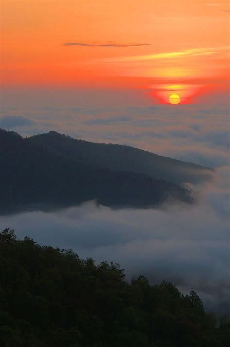 Shenandoah Sunrise - Virginia National Park Art