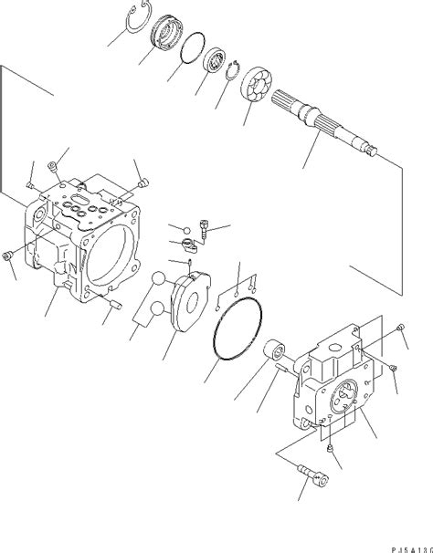 S Komatsu PUMP ASS Y SEE FIG Y A