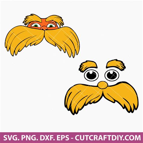 The Lorax Mustache Template