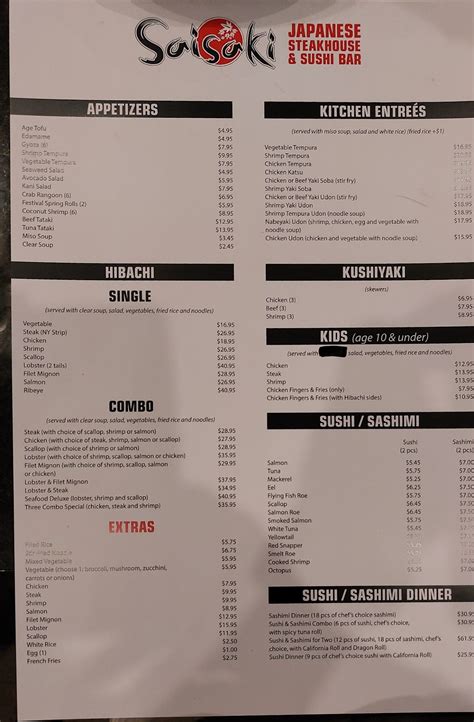 Umi Japanese Steakhouse and Sushi Bar: Menu and Dining Guide 12