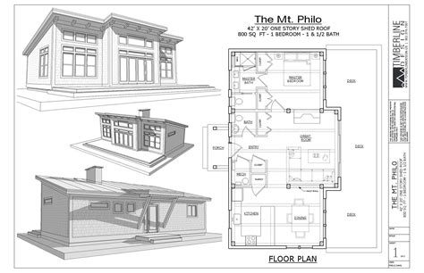 Small Timber Frame House Plans - House Plans