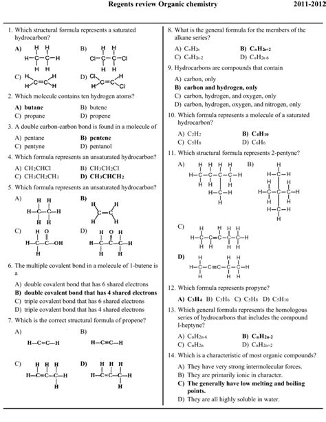 January 2025 Chemistry Regents Answer Key Lucky Roberta