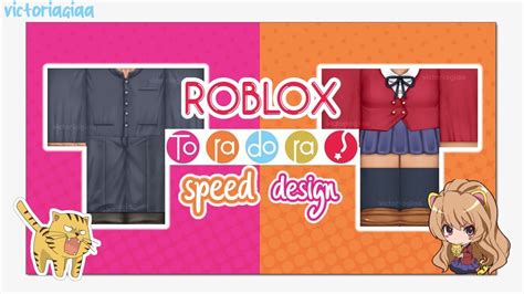 Roblox Toradora Outfits Speed Design Paint Tool Sai Victoriagiaa Youtube