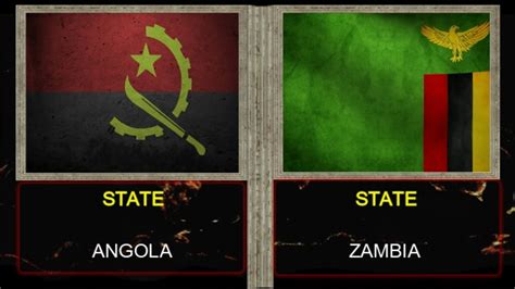 Angola Vs Zambia Army Military Power Comparison And Other Statistics