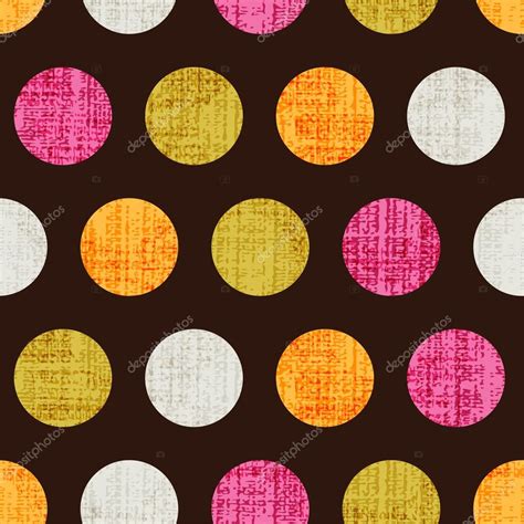 Seamless Retro Dot Pattern Background Stock Vector Image By Pauljune