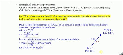 Podeduc Calcul D Un Pourcentage D Volution