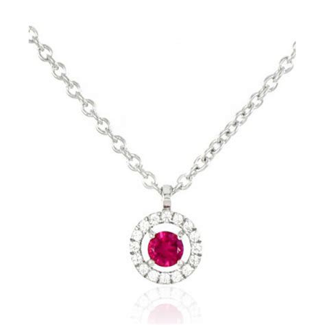 Chaine Or Carats Et Diamant Carats Rubis Carat