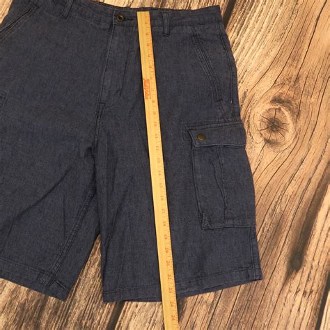 Levis Cargo Shorts Strauss And Co Men S Size 33w Navy B Gem