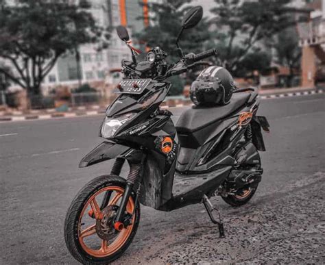 Honda Beat Street Modif Simple Gambar Modifikasi Motor Honda Beat