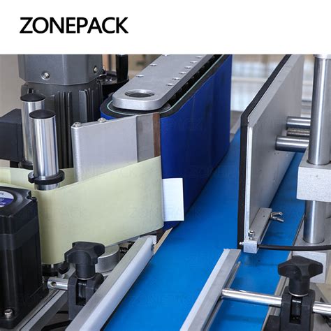 Zonepack Automatic Round Bottle Labeling Machine Adhesive Sticker Labe