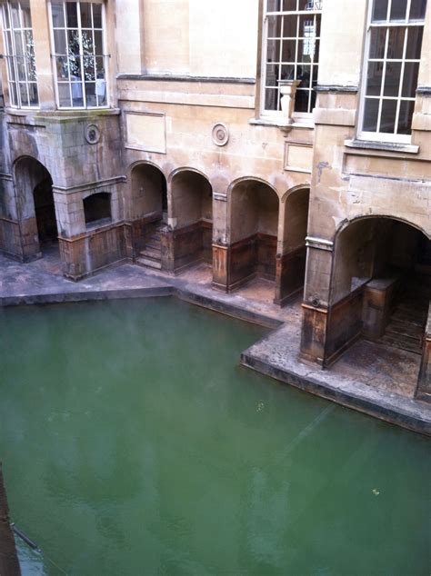 The Roman Baths at Aquae Sulis (Bath, England) #Britain #travel # ...