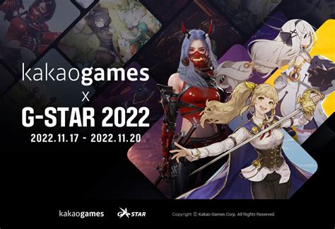 Kakao Games - 3 games to be showcased at G-Star 2022 - MMO Culture