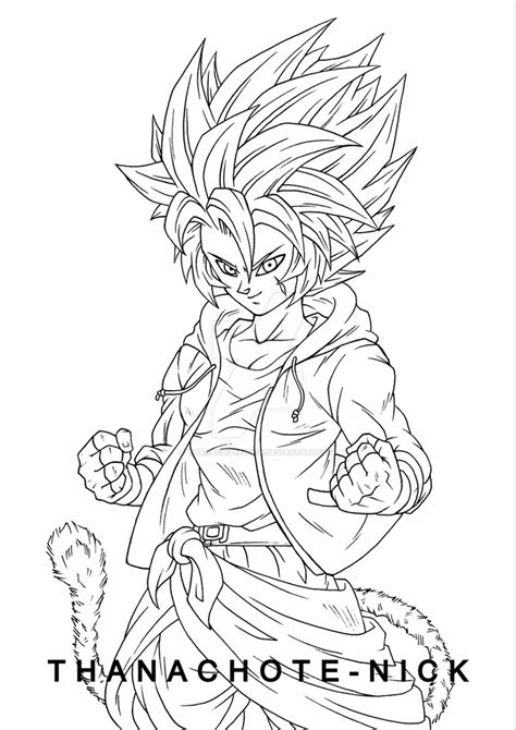 OC Mayze Super Saiyan 3 DBXV2 By Thanachote Nick On DeviantArt