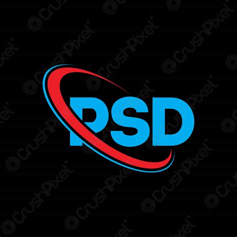 PSD logo. PSD letter. PSD letter logo design. Initials PSD - stock ...