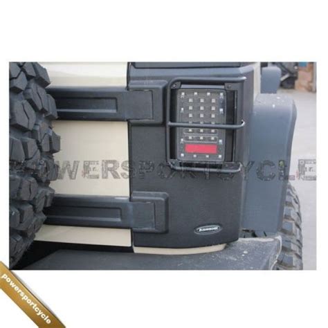 Find For 07 15 Jeep Wrangler Jk Black Satin Rear Tail Light Guard Cover Lamp In Shanghai China