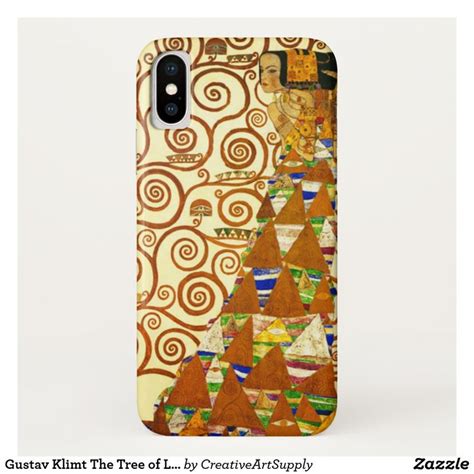 Gustav Klimt The Tree Of Life Fine Art Case Mate Iphone Case Zazzle