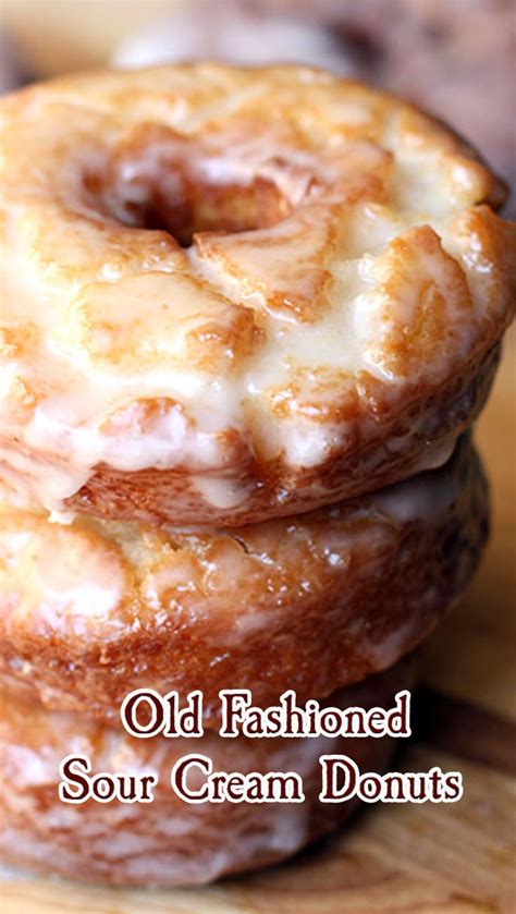 Old Fashioned Sour Cream Donuts