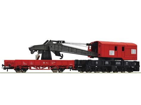 Roco H0 56240 Kran Schutzwagen Vkrt DB Modelleisenbahn Pinneb